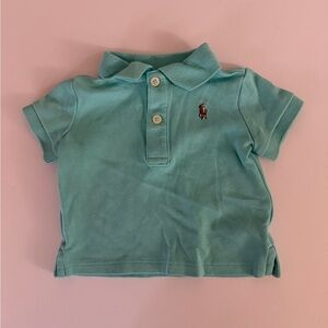 Ralph Lauren Baby Polo Shirt - Light Blue